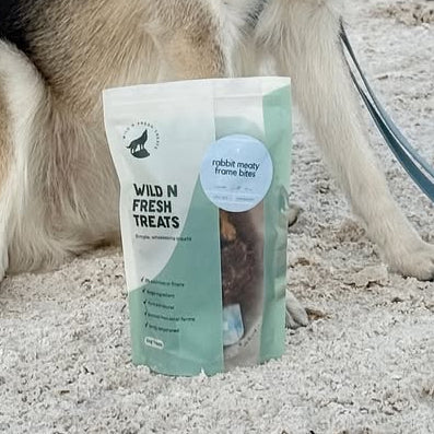 美國Wild n Fresh 脫水風乾兔肉塊 4oz