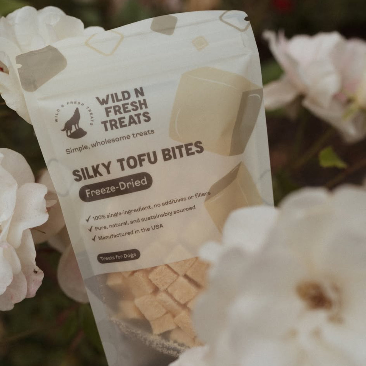 美國Wild n Fresh 凍乾絲滑豆腐塊 4oz