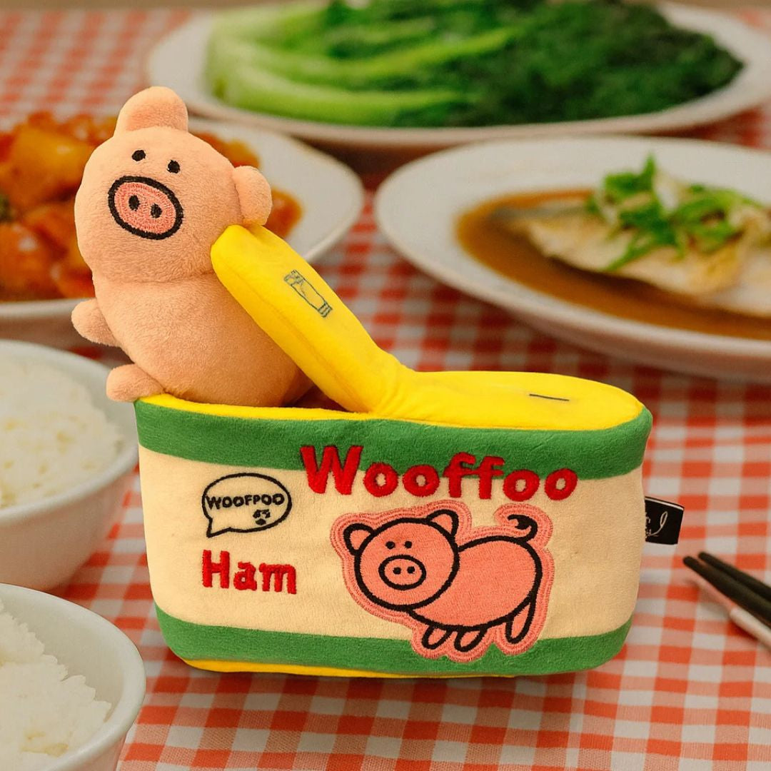 加拿大WOOFFOO午餐肉聞嗅寵物玩具