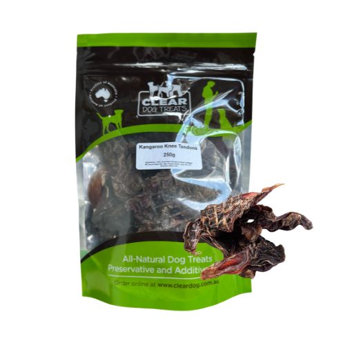 澳洲Clear Dog Treats脫水袋鼠膝腱 250g