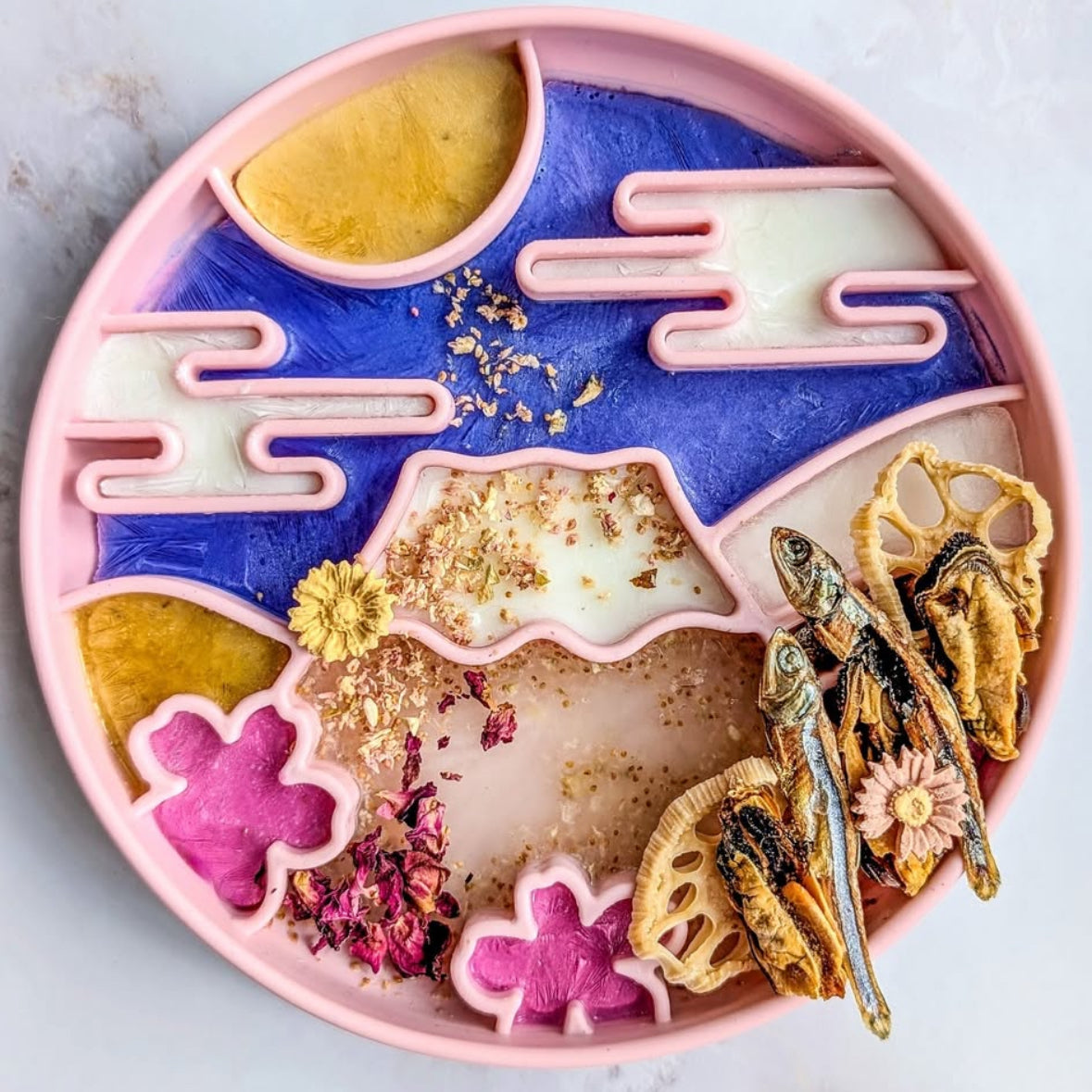 美國Wild N Fresh 限定日系Yama慢食餐墊(Blush)