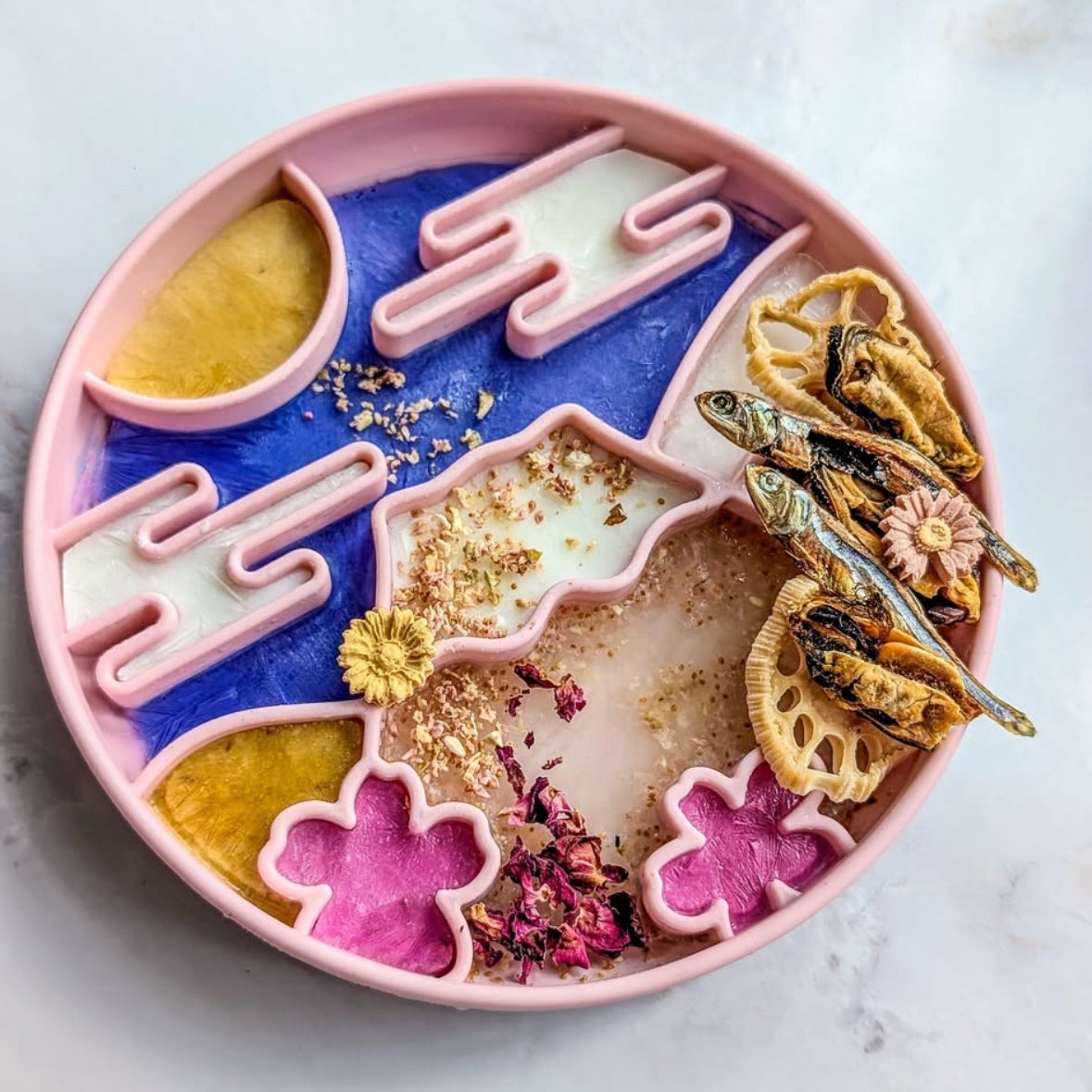 美國Wild N Fresh 限定日系Yama慢食餐墊(Blush)