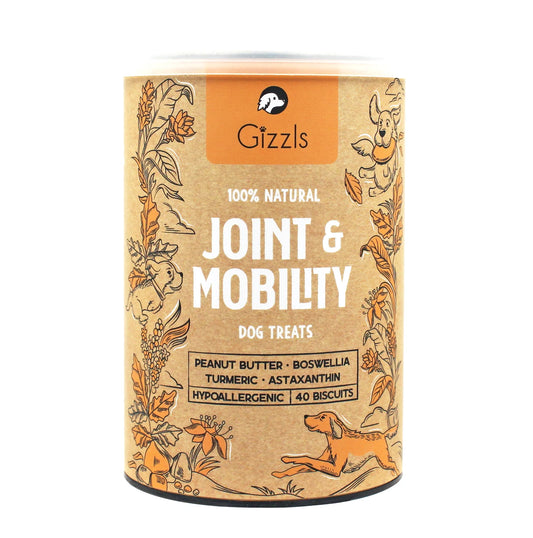 英國Gizzls 100%天然JOINT & MOBILITY關節保健餅乾(40粒)