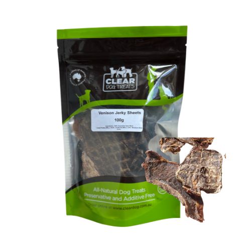 澳洲Clear Dog Treats脫水鹿肉乾塊 100g