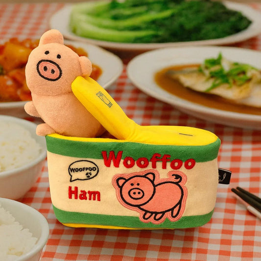 加拿大WOOFFOO午餐肉聞嗅寵物玩具
