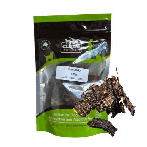 澳洲Clear Dog Treats脫水鴯鶓肉乾塊 100g