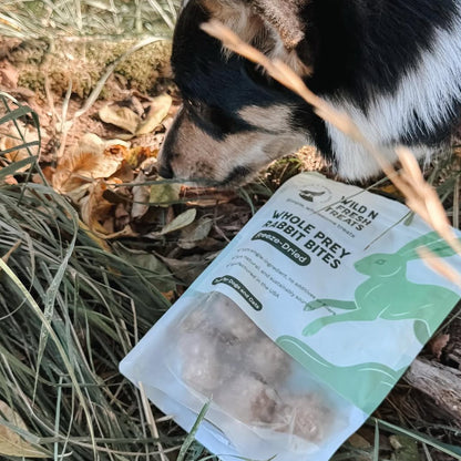 美國Wild n Fresh 凍乾全兔肉塊 （不含腸及胃）3oz (貓狗可食）