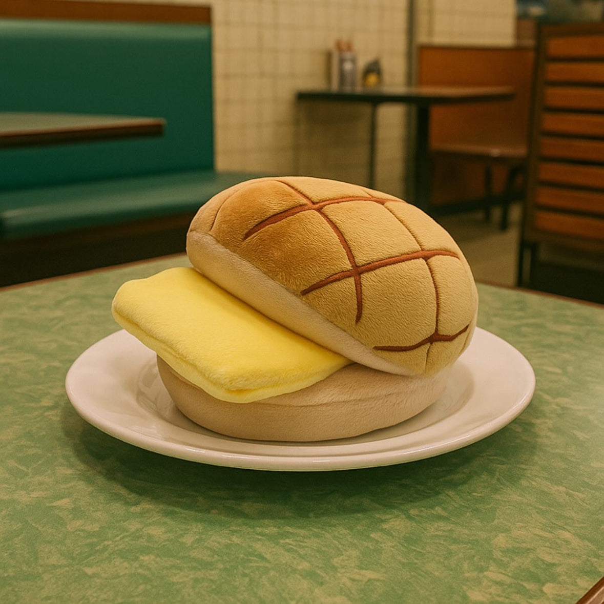 加拿大WOOFFOO菠蘿油發聲聞嗅寵物玩具