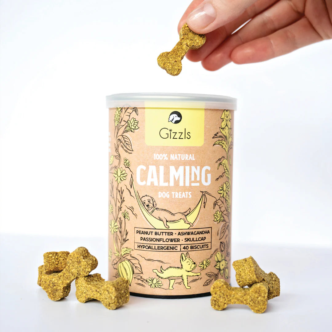 英國 GIZZLS 100％天然CLAMING抗焦慮舒壓保健餅乾(40粒)