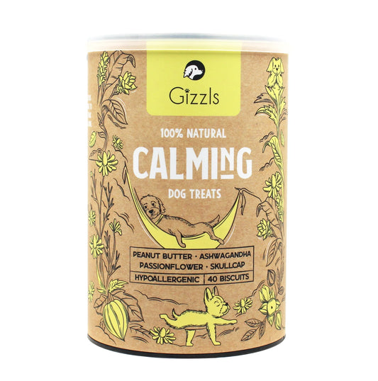 英國 GIZZLS 100％天然CLAMING抗焦慮舒壓保健餅乾(40粒)