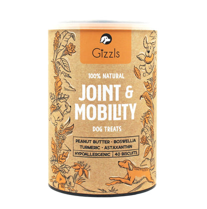 英國Gizzls 100％天然JOINT & MOBILITY關節保健餅乾(40粒)