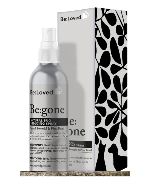 英國Be:loved Be:Gone天然驅蟲、蚤、蜱蟲噴霧200ml (貓狗適用)